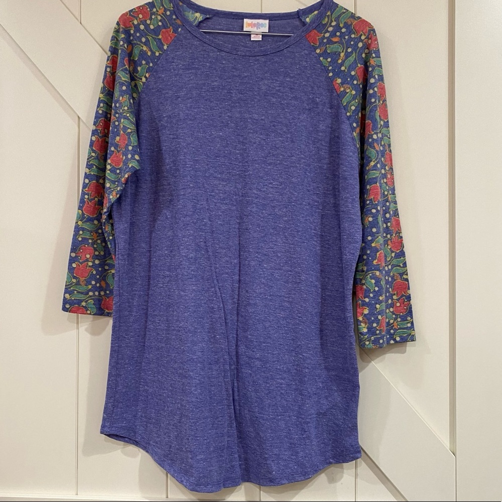 LuLaRoe Randy Shirt Weathered Look